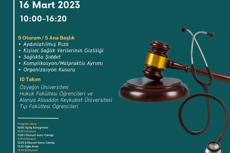 I. ULUSAL HUKUK VE TIP ÖĞRENCİLERİ SEMPOZYUMU