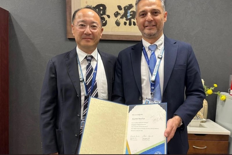 Doç. Dr.  Murat Uçar'dan Japonya’da burs