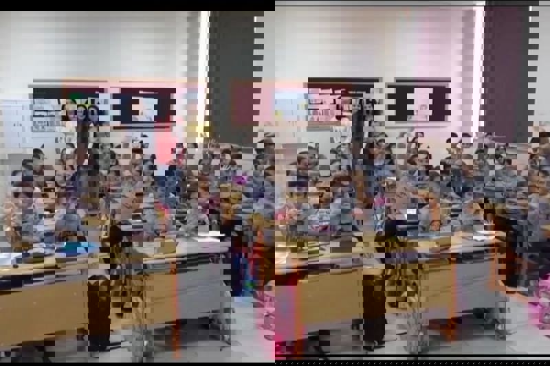 Fakültemiz Öğrencileri Çıplaklı İlkokulunda Göz Taraması Gerçekleştirdi.